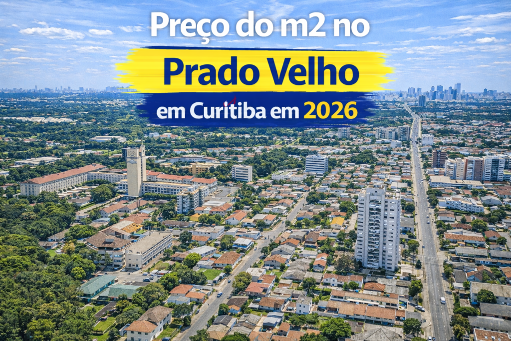Preço do m2 no Prado Velho em Curitiba em 2026