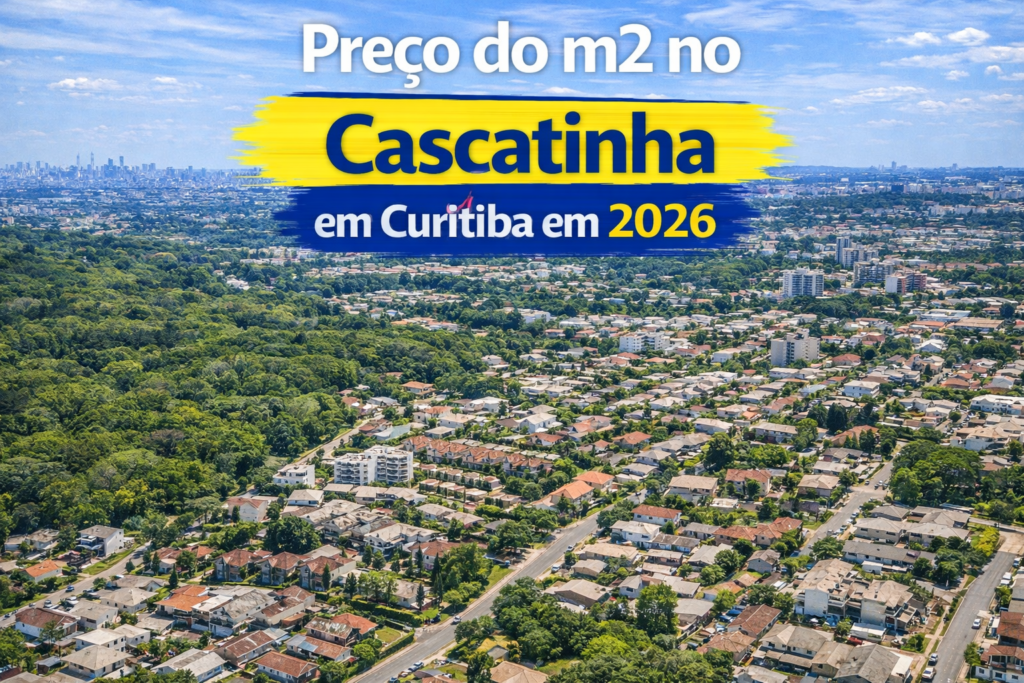 Preço do m2 no Cascatinha em Curitiba em 2026