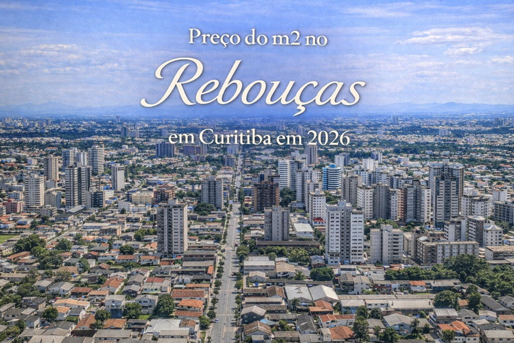Preço do m2 no Rebouças em Curitiba em 2026