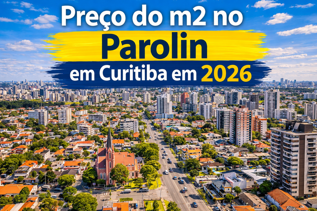 Preço do m2 no Parolin em Curitiba em 2026