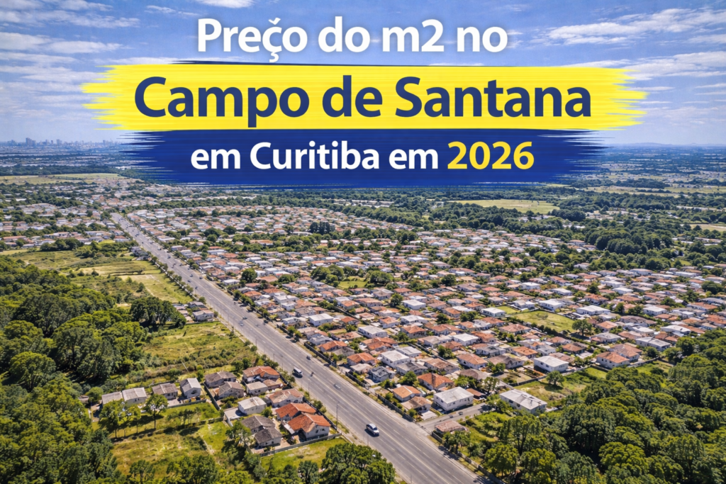 Preço do m2 no Campo de Santana em Curitiba em 2026