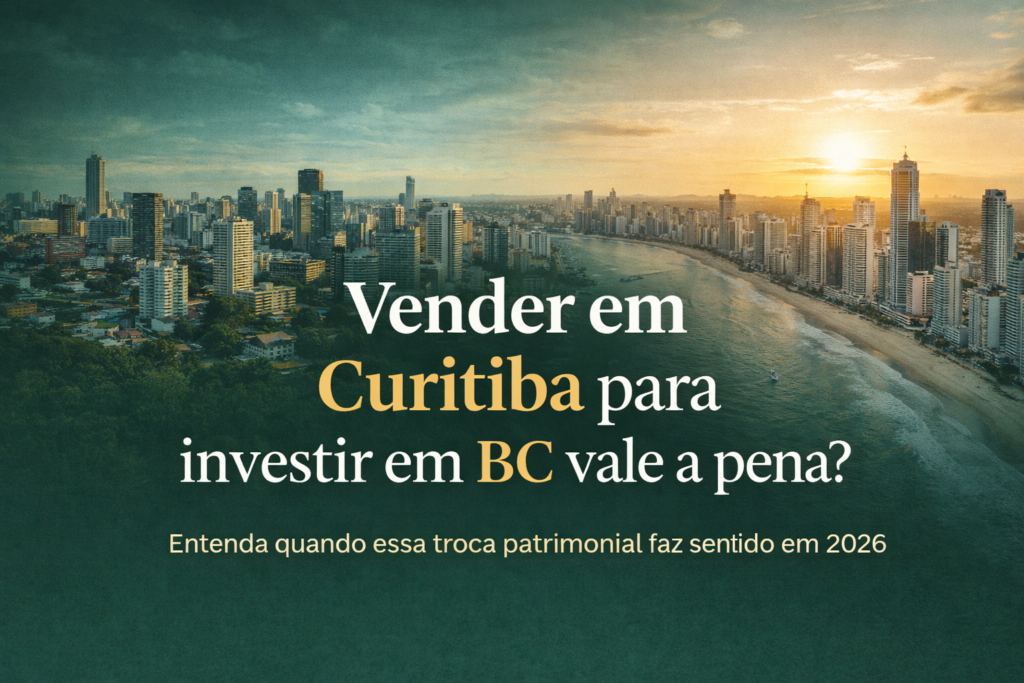 Vale a pena vender um imóvel em Curitiba para investir em Balneário Camboriú em 2026?